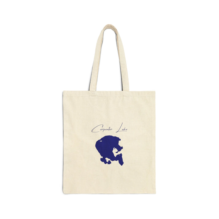 North  Dakota  Carpenter  Lake  Tote  Bag  back  position  view  from  back  15  x  16.webp