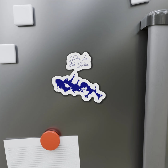 North  Dakota  Devils  Lake  Die  Cut  Magnet  front  position  view  from  context-1  4  x  4.webp