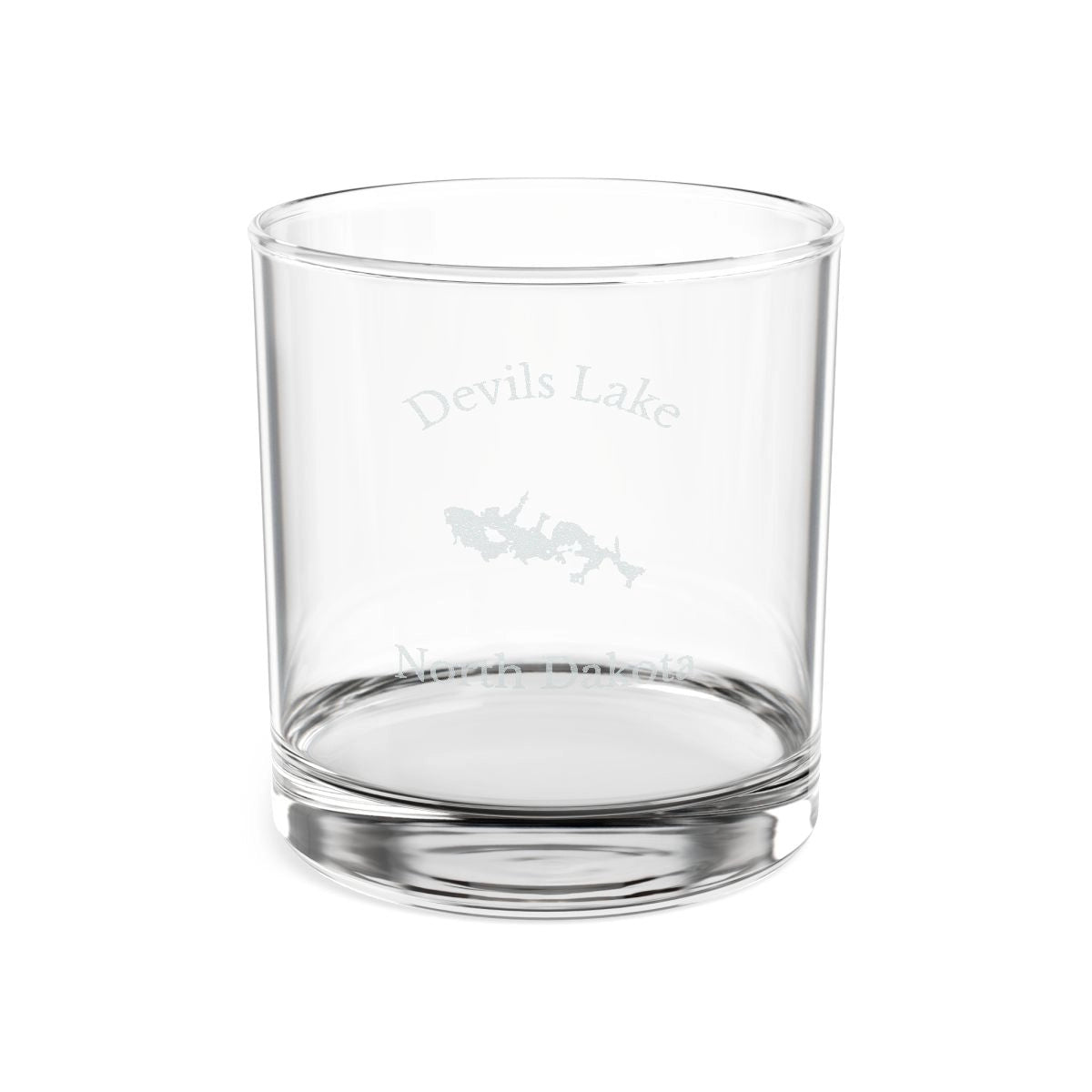 North  Dakota  Devils  Lake  Engraved  Whiskey  Glass  other  position  view  from  front  10.5oz.webp