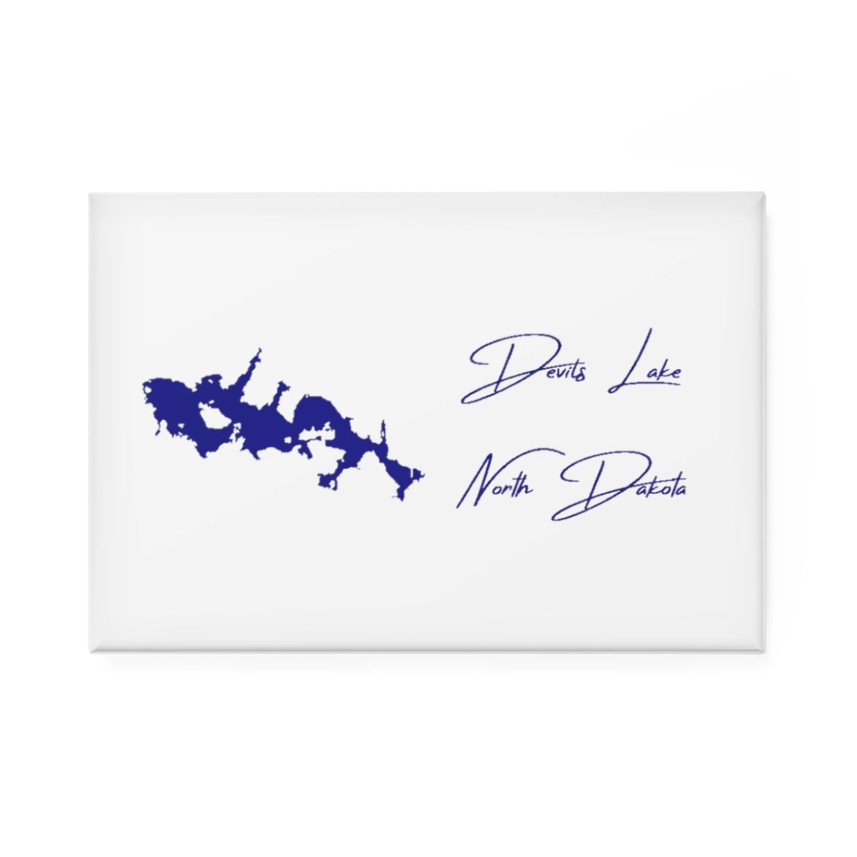 North  Dakota  Devils  Lake  Magnet  front  position  view  from  front  2  x  3.webp