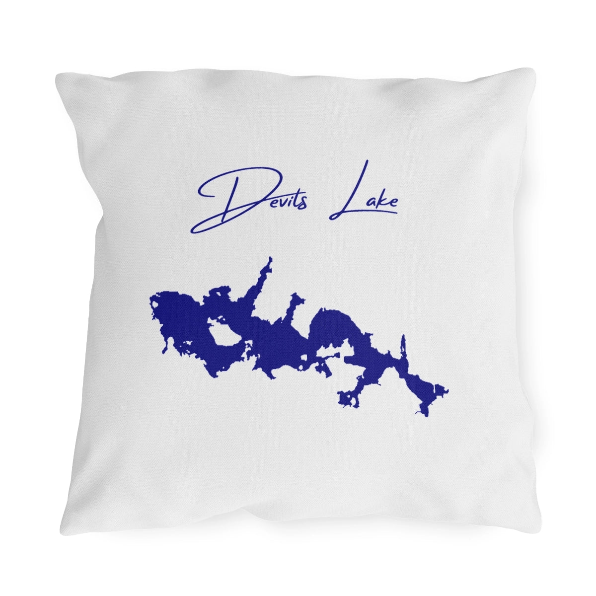 North  Dakota  Devils  Lake  Outdoor  Pillow  front  position  view  from  front  18  x  18.webp