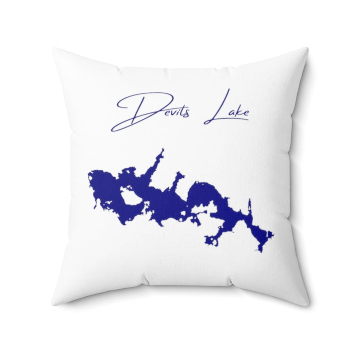 North  Dakota  Devils  Lake  Pillow  front  position  view  from  back  20  x  20.webp
