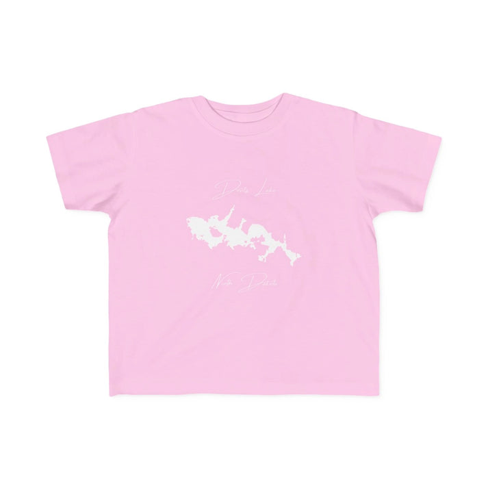 North  Dakota  Devils  Lake  Toddler  T-shirt  front  position  view  from  front  pink.webp