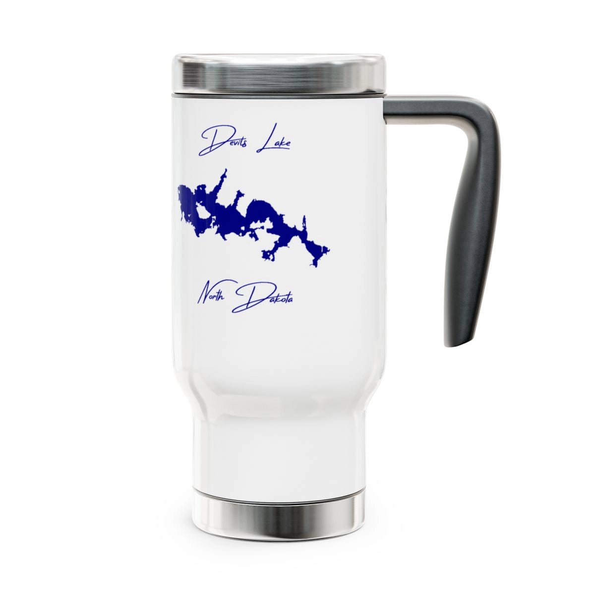 North  Dakota  Devils  Lake  Travel  Mug  other  position  view  from  right  14oz.webp