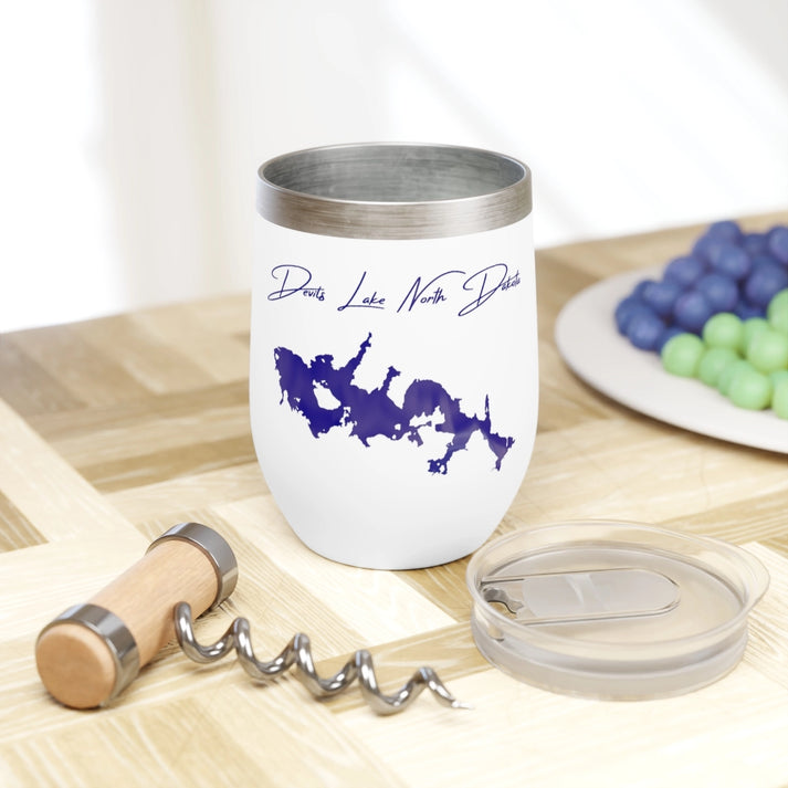 North  Dakota  Devils  Lake  Wine  Tumbler  other  position  view  from  context  white.webp