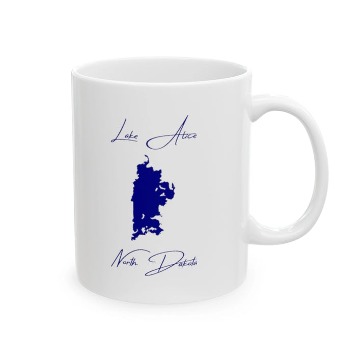 North  Dakota  Lake  Alice  Ceramic  Mug  other  position  view  from  right  11oz.webp