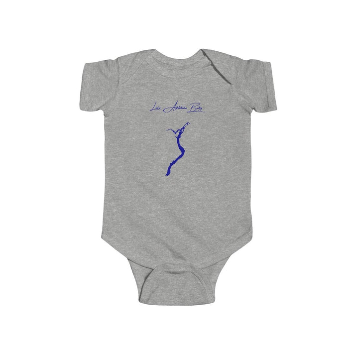 North  Dakota  Lake  Ashtabula  Onesie  front  position  view  from  front  heather.webp