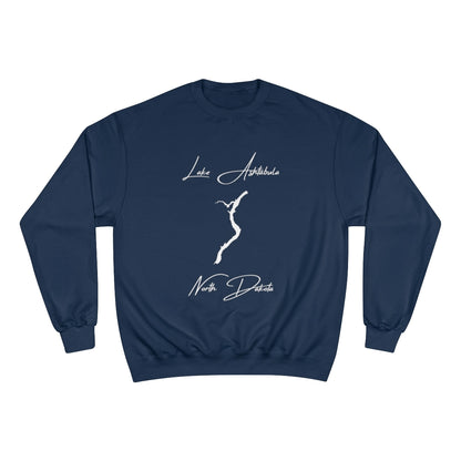 North  Dakota  Lake  Ashtabula  Sweatshirt  front  position  view  from  front  navy.webp