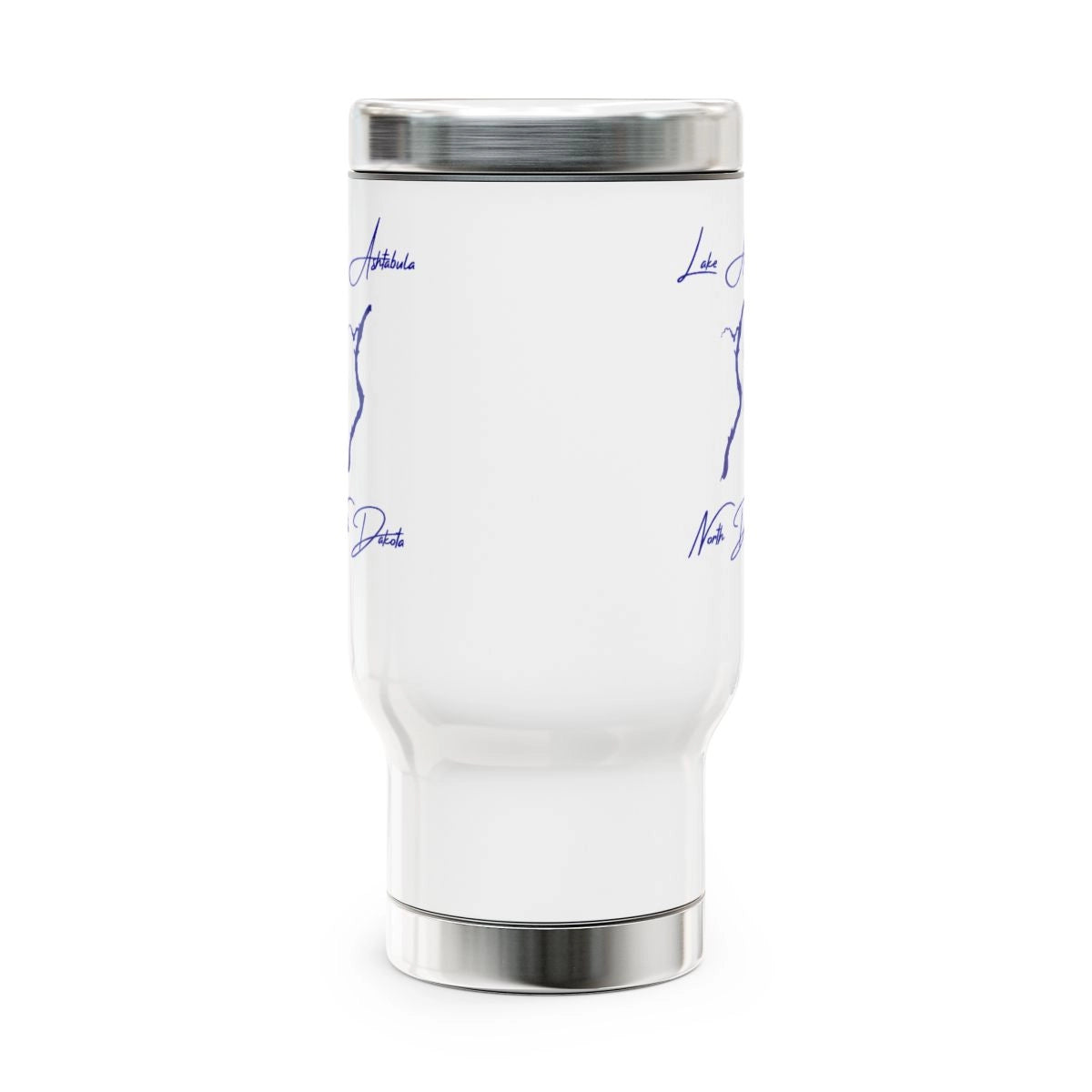 North  Dakota  Lake  Ashtabula  Travel  Mug  other  position  view  from  front  14oz.webp