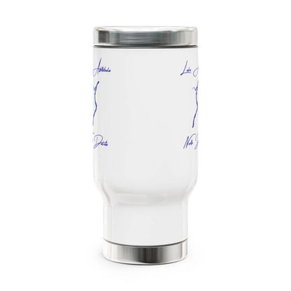 North  Dakota  Lake  Ashtabula  Travel  Mug  other  position  view  from  front  14oz.webp