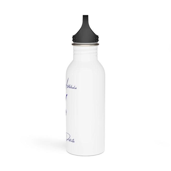 North  Dakota  Lake  Ashtabula  Water  bottle  other  position  view  from  right  white.webp