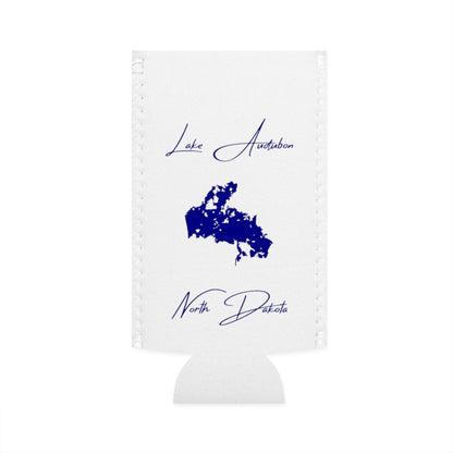 North  Dakota  Lake  Audubon  Slim  Can  Koozie  front  position  view  from  flat-front  white.webp