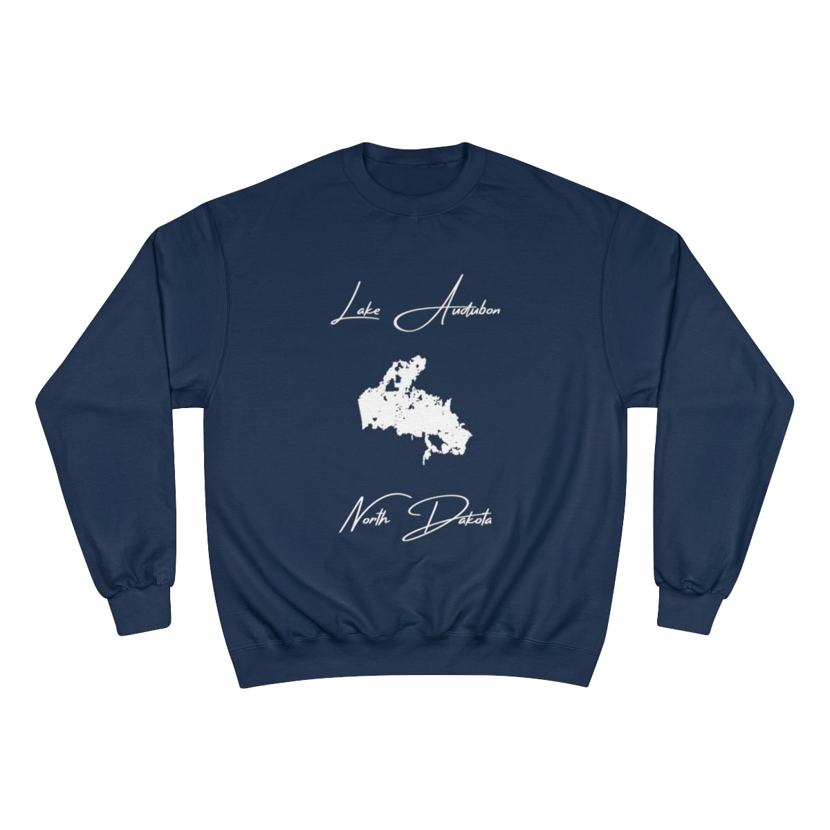 North  Dakota  Lake  Audubon  Sweatshirt  front  position  view  from  front  navy.webp
