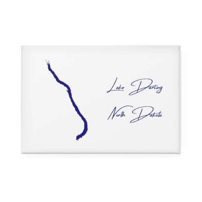 North  Dakota  Lake  Darling  Magnet  front  position  view  from  front  2  x  3.webp