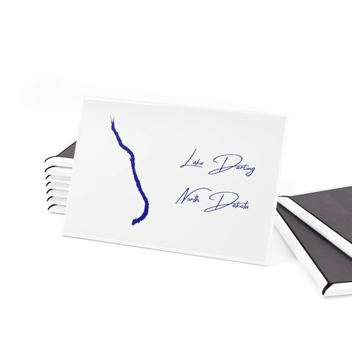 North  Dakota  Lake  Darling  Magnet  front  position  view  from  set  2  x  3.webp