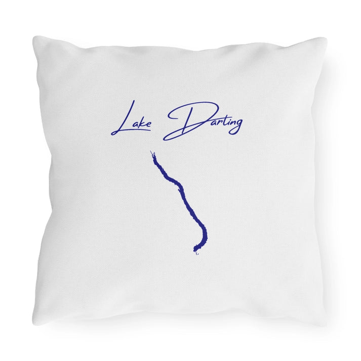 North  Dakota  Lake  Darling  Outdoor  Pillow  back  position  view  from  back  16  x  16.webp