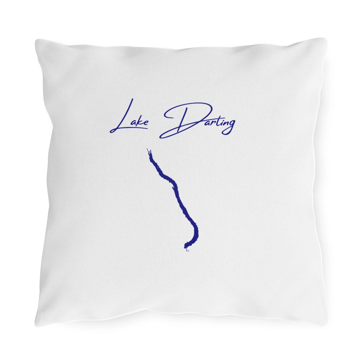 North  Dakota  Lake  Darling  Outdoor  Pillow  front  position  view  from  front  16  x  16.webp