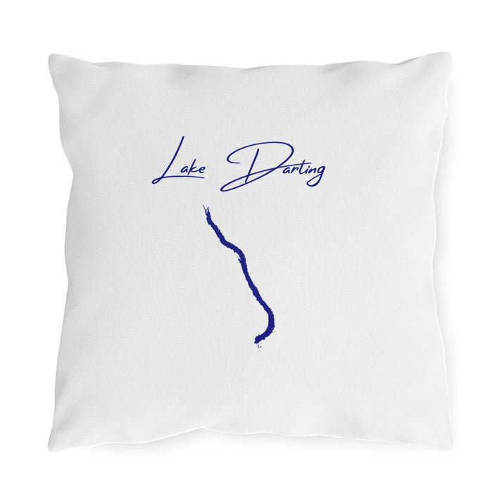 North  Dakota  Lake  Darling  Outdoor  Pillow  front  position  view  from  front  16  x  16.webp
