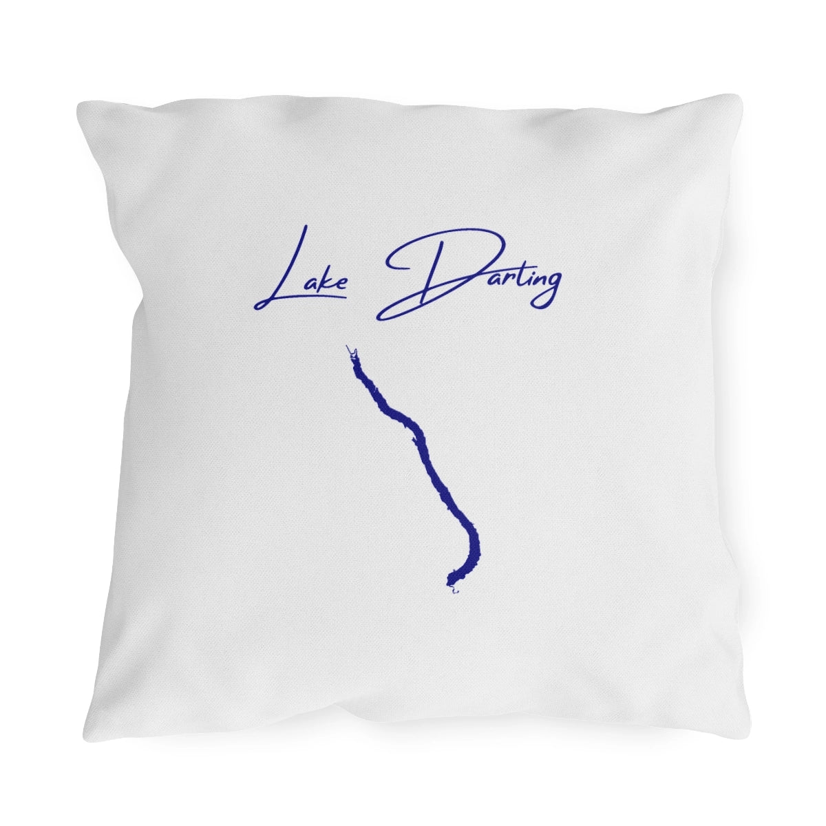 North  Dakota  Lake  Darling  Outdoor  Pillow  front  position  view  from  front  18  x  18.webp