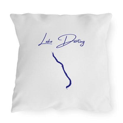 North  Dakota  Lake  Darling  Outdoor  Pillow  front  position  view  from  front  20  x  20.webp