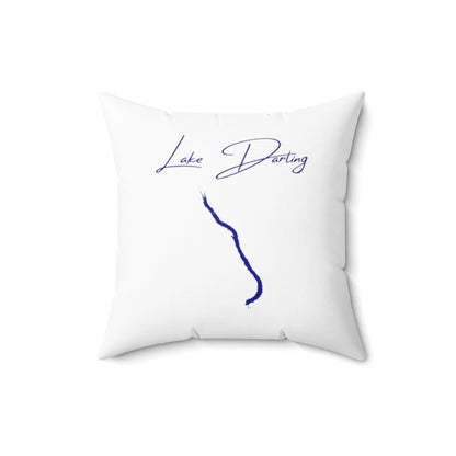 North  Dakota  Lake  Darling  Pillow  front  position  view  from  back  16  x  16.webp