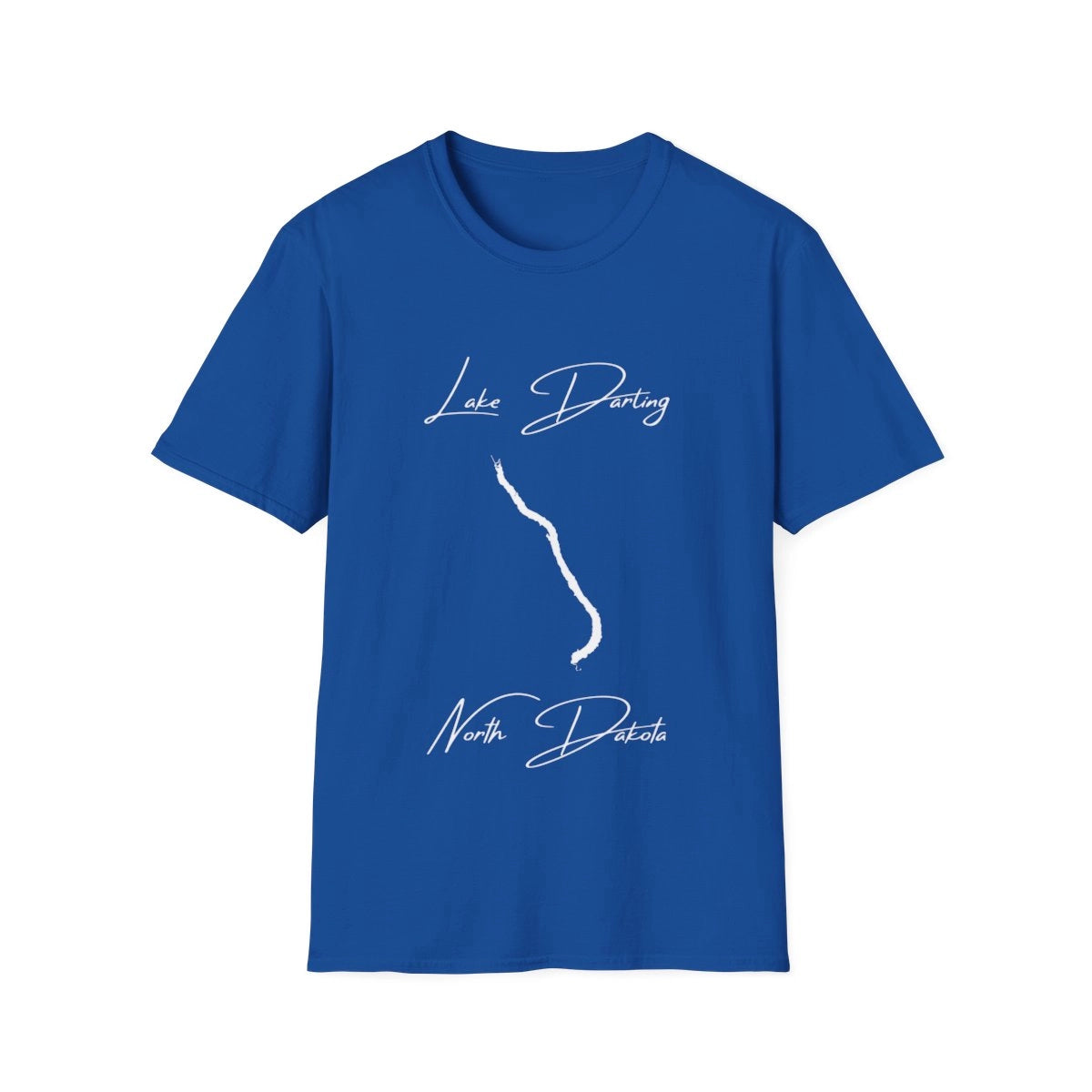 North  Dakota  Lake  Darling  T-shirt  front  position  view  from  front  royal.webp
