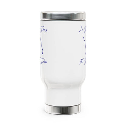 North  Dakota  Lake  Darling  Travel  Mug  other  position  view  from  front  14oz.webp