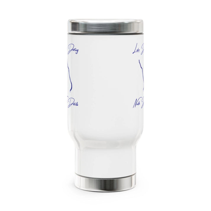 North  Dakota  Lake  Darling  Travel  Mug  other  position  view  from  front  14oz.webp