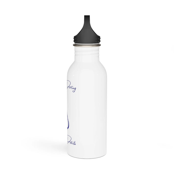 North  Dakota  Lake  Darling  Water  bottle  other  position  view  from  right  white.webp