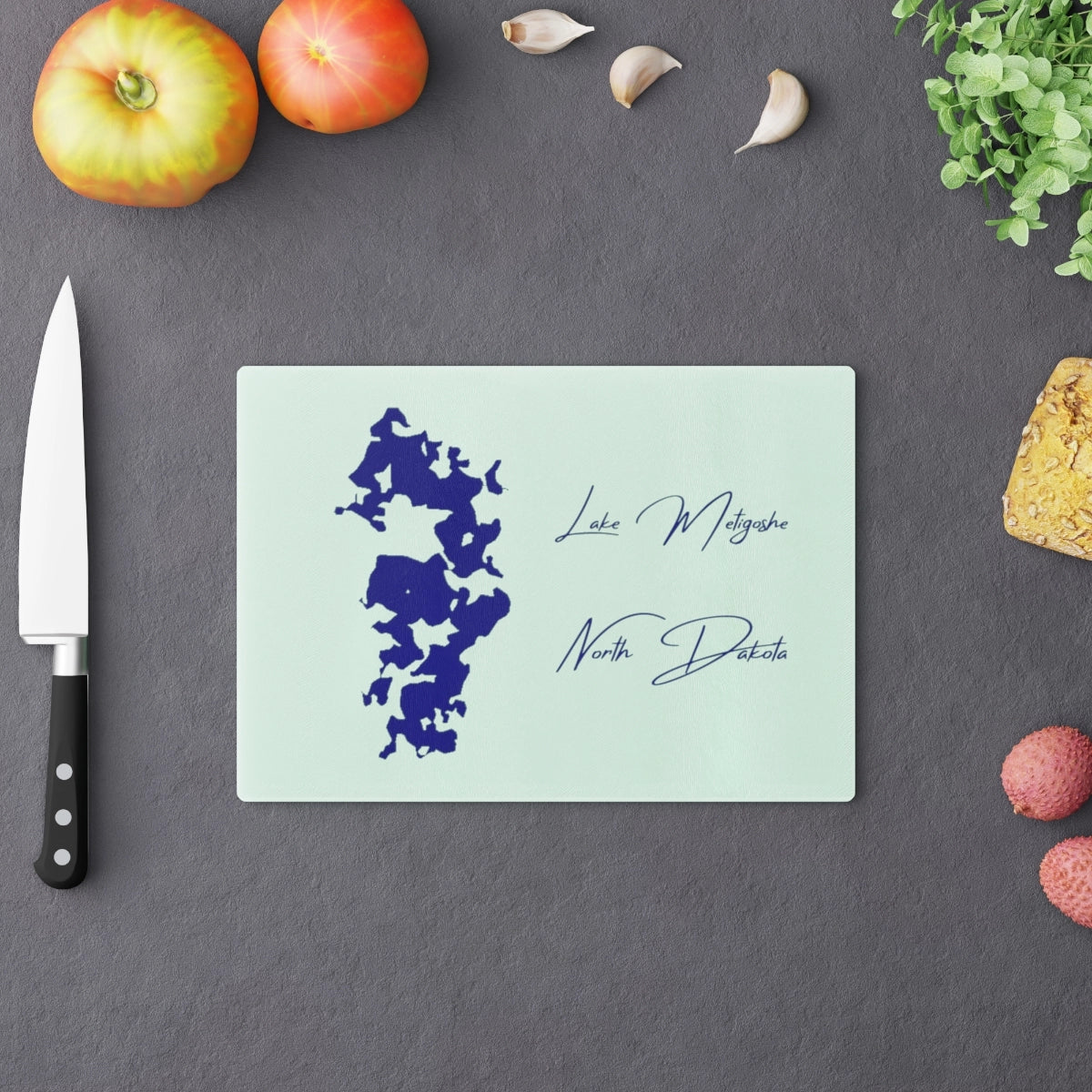 North  Dakota  Lake  Metigoshe  Cutting  Board  other  position  view  from  context-2  small.webp