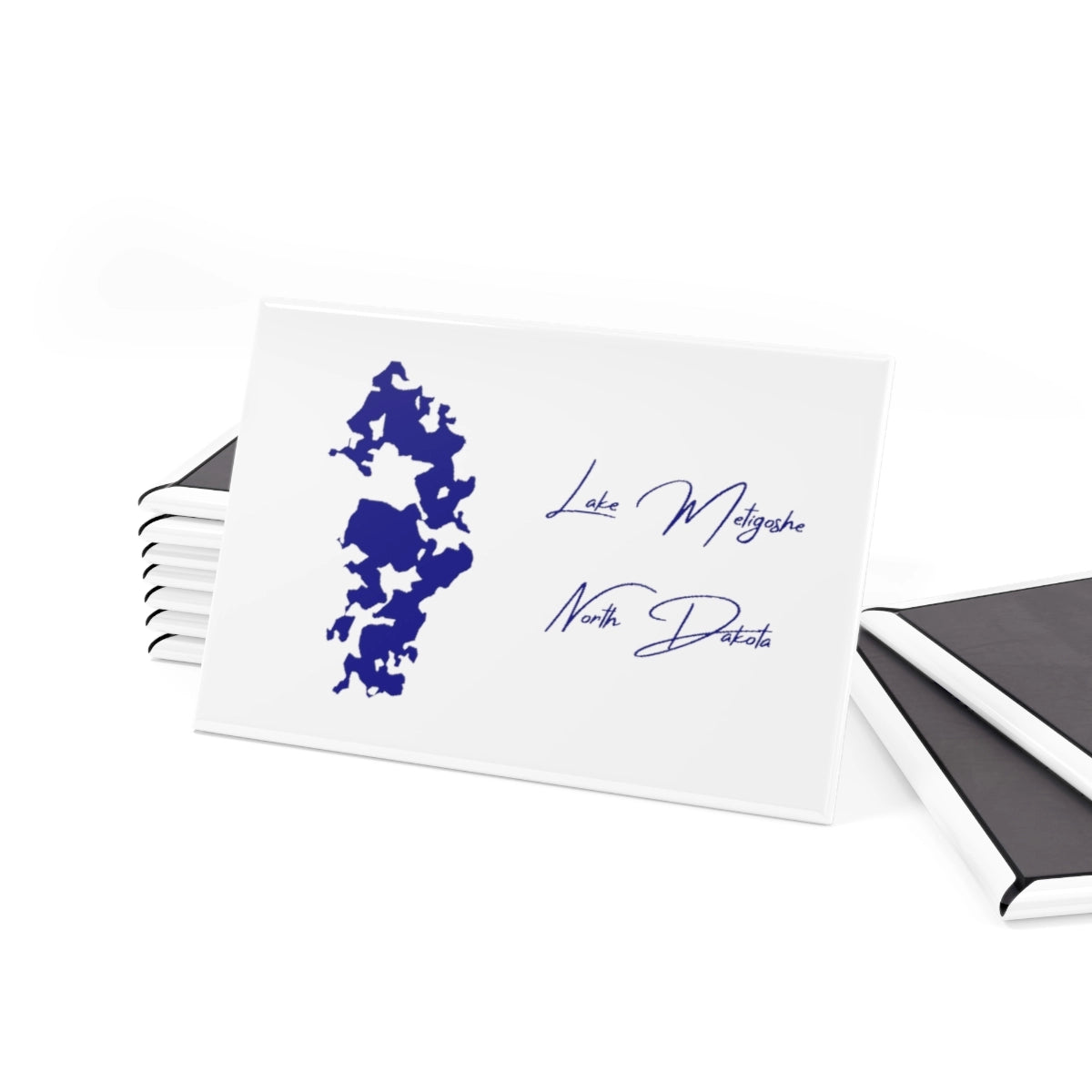 North  Dakota  Lake  Metigoshe  Magnet  front  position  view  from  set  2  x  3.webp