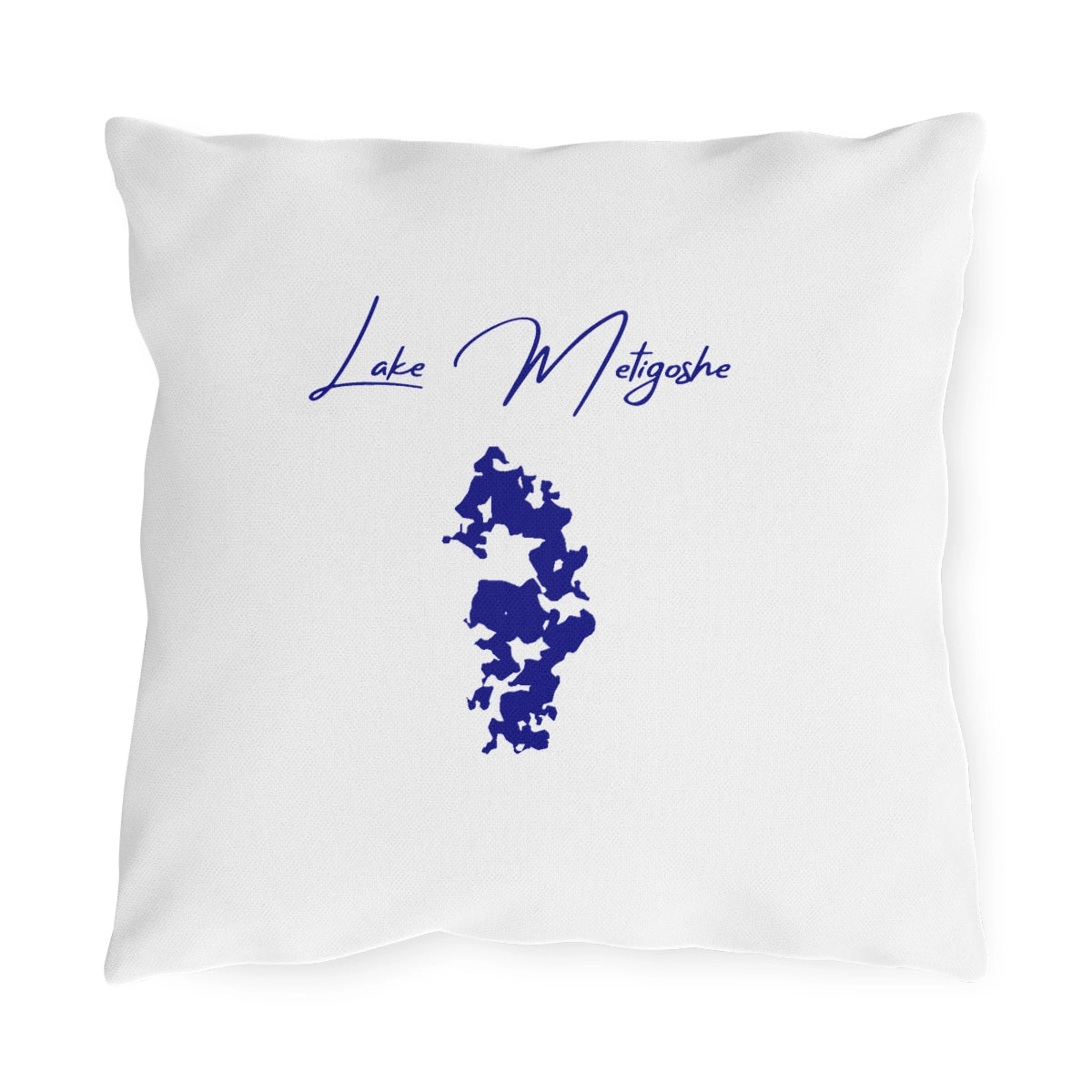 North  Dakota  Lake  Metigoshe  Outdoor  Pillow  front  position  view  from  front  16  x  16.webp