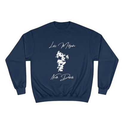 North  Dakota  Lake  Metigoshe  Sweatshirt  front  position  view  from  front  navy.webp