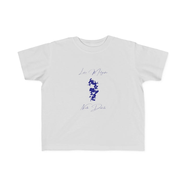 North  Dakota  Lake  Metigoshe  Toddler  T-shirt  front  position  view  from  front  silver.webp