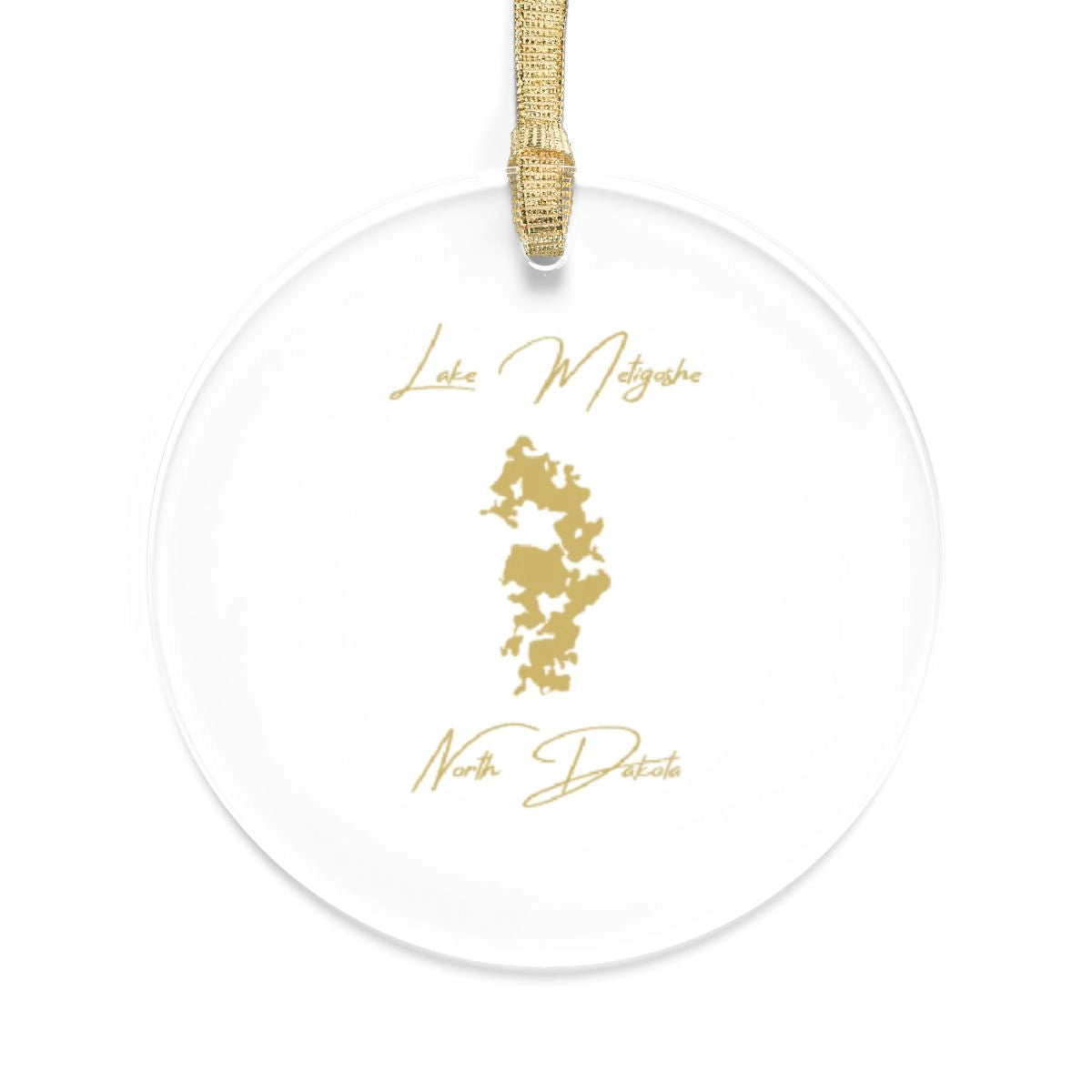 North  Dakota  Lake  Metigoshe  Tree  Ornament  other  position  view  from  front  round.webp