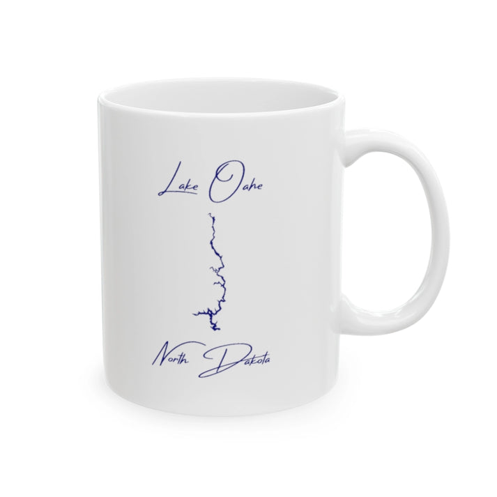 North  Dakota  Lake  Oahe  Ceramic  Mug  other  position  view  from  right  11oz.webp