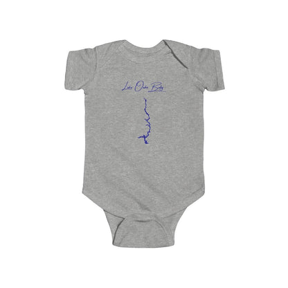 North  Dakota  Lake  Oahe  Onesie  front  position  view  from  front  heather.webp