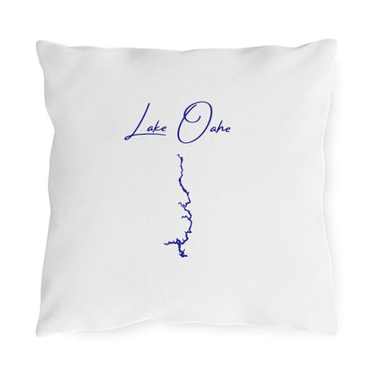 North  Dakota  Lake  Oahe  Outdoor  Pillow  front  position  view  from  front  16  x  16.webp