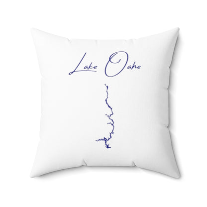 North  Dakota  Lake  Oahe  Pillow  front  position  view  from  back  20  x  20.webp
