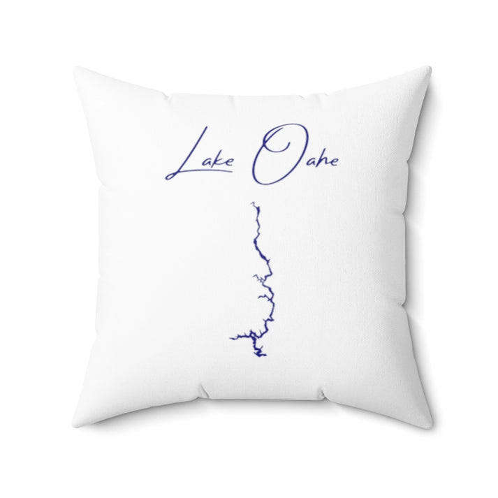 North  Dakota  Lake  Oahe  Pillow  front  position  view  from  back  20  x  20.webp