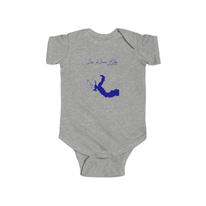 North  Dakota  Lake  Renwick  Onesie  front  position  view  from  front  heather.webp