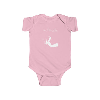 North  Dakota  Lake  Renwick  Onesie  front  position  view  from  front  pink.webp