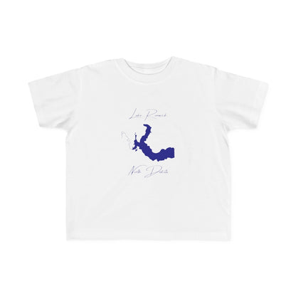 North  Dakota  Lake  Renwick  Toddler  T-shirt  front  position  view  from  front  white.webp