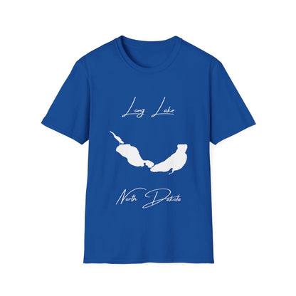 North  Dakota  Long  Lake  T-shirt  front  position  view  from  front  royal.webp