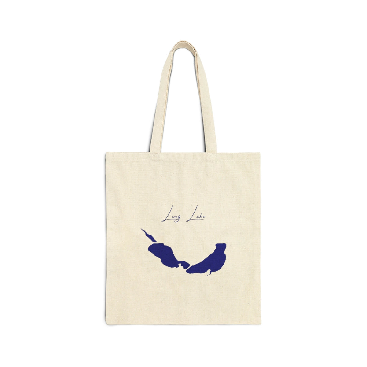 North  Dakota  Long  Lake  Tote  Bag  back  position  view  from  back  15  x  16.webp