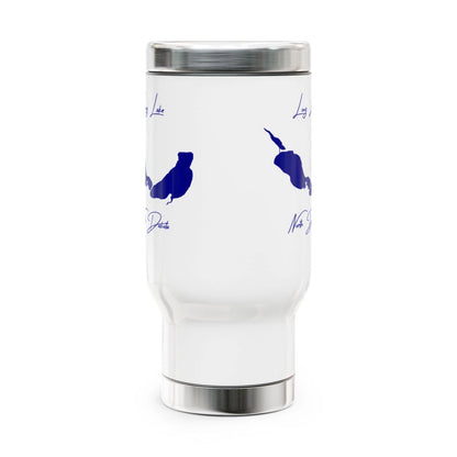 North  Dakota  Long  Lake  Travel  Mug  other  position  view  from  front  14oz.webp