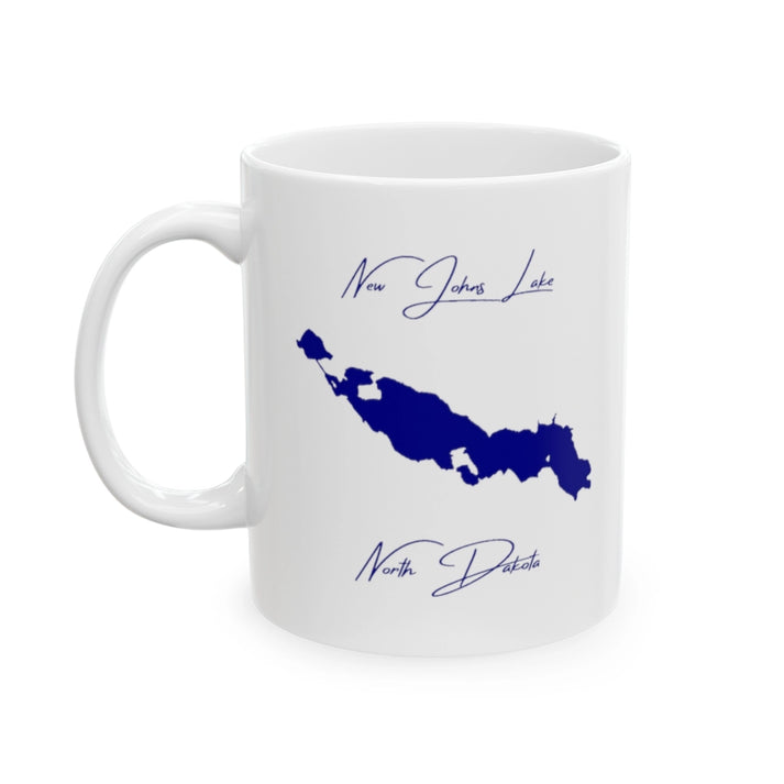 North  Dakota  New  Johns  Lake  Ceramic  Mug  other  position  view  from  left  11oz.webp