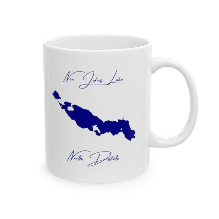 North  Dakota  New  Johns  Lake  Ceramic  Mug  other  position  view  from  right  11oz.webp