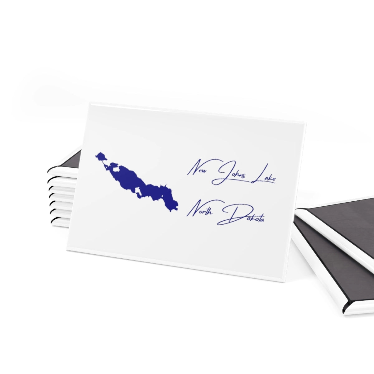 North  Dakota  New  Johns  Lake  Magnet  front  position  view  from  set  2  x  3.webp