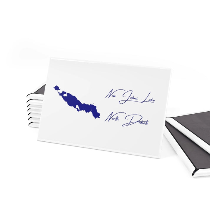 North  Dakota  New  Johns  Lake  Magnet  front  position  view  from  set  2  x  3.webp